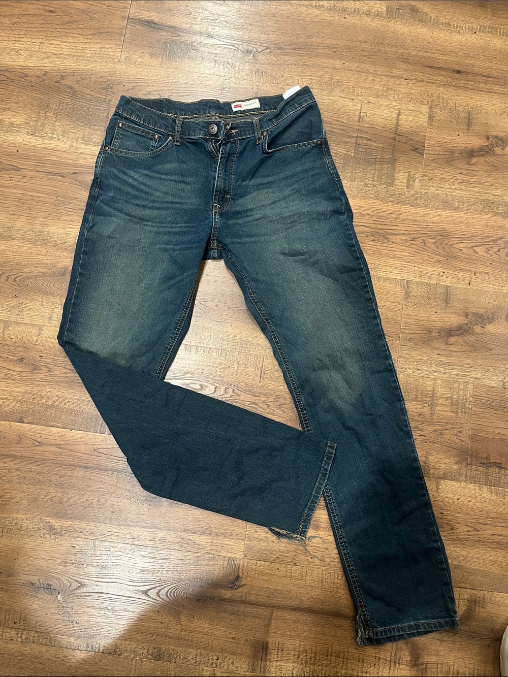 Wrangler Men's Indigo Slim Straight Jeans 32x34 good condition!